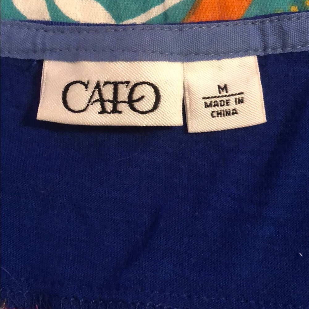 Cato Euc Patterned Pocketed Blouse - image 5